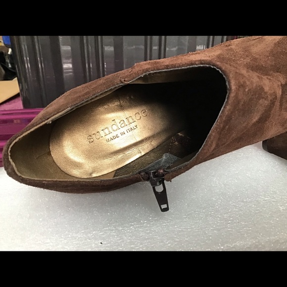 Sundance ladies suede booties 4” heels, sz 40 NWOT - Picture 5 of 5